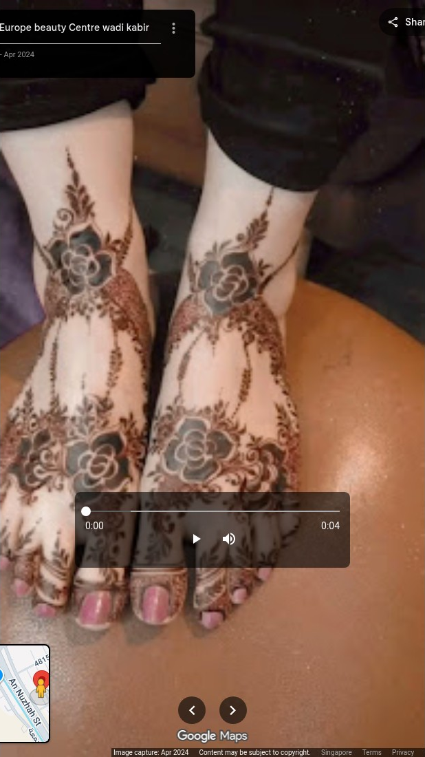 Henna Art Feet